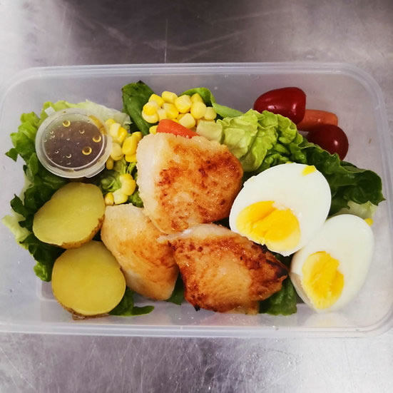 Roasted Chicken / Baked Fish Salad
